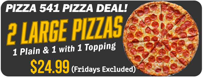 Pizza Specials
